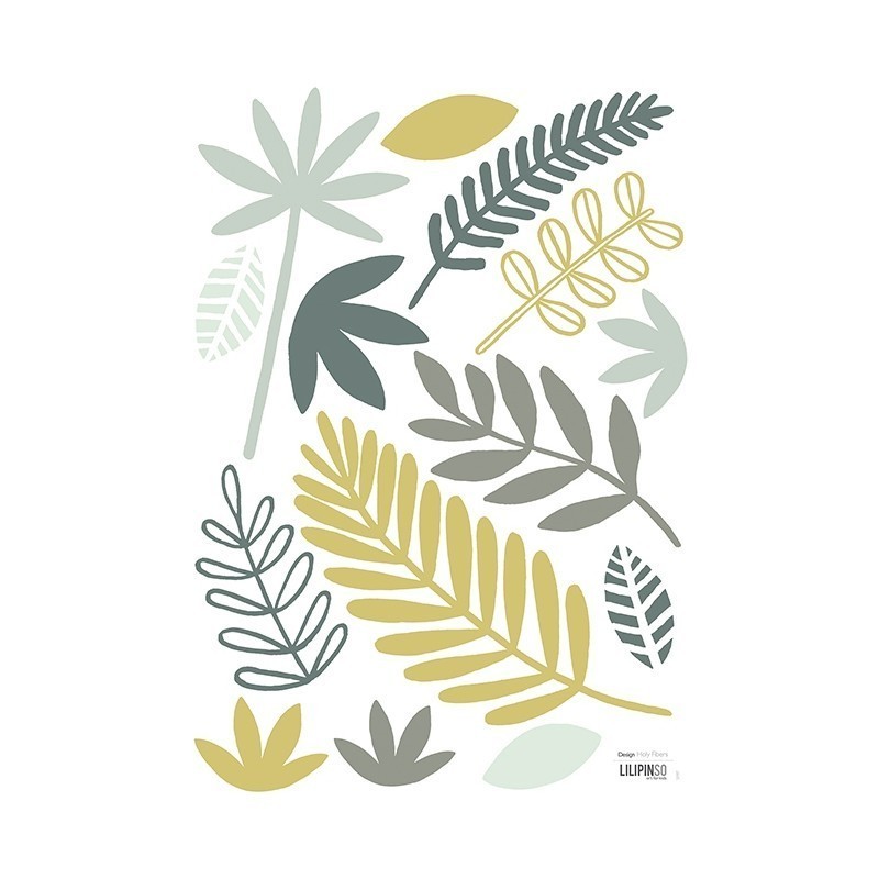 Seinakleebis Leaves | FreshDesign.ee