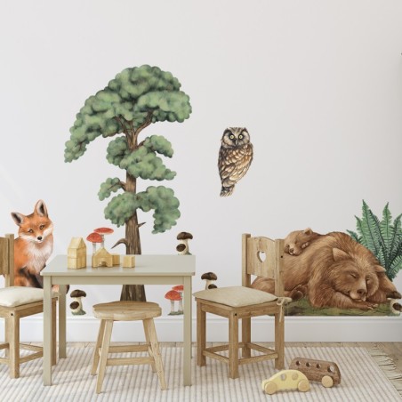Seinakleebis forest animals 1 | FreshDesign.ee