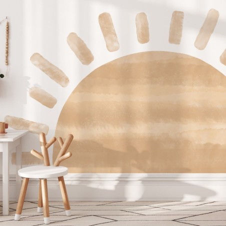 Seinakleebis Beež päike | FreshDesign.ee