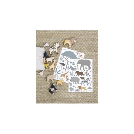 Seinakleebised A3, loomad