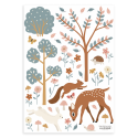 Seinakleebised JÖRO metsapuud ja loomad | FreshDesign.ee
