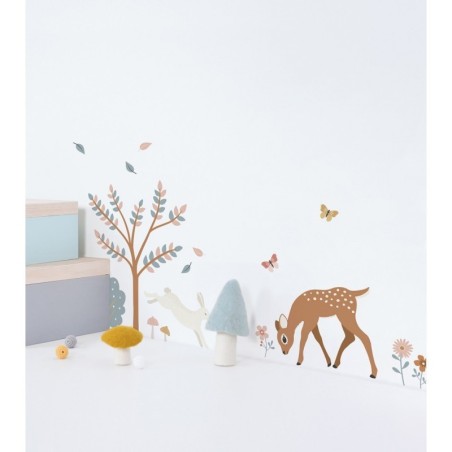 Seinakleebised JÖRO metsapuud ja loomad | FreshDesign.ee