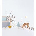 Seinakleebised JÖRO metsapuud ja loomad | FreshDesign.ee