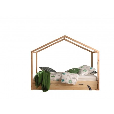 Majavoodi Dallas 90x200 cm koos lisavoodi sahtliga