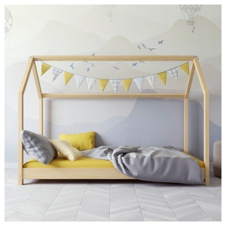 Voodi bella 80x160 cm, naturaalne | FreshDesign.ee