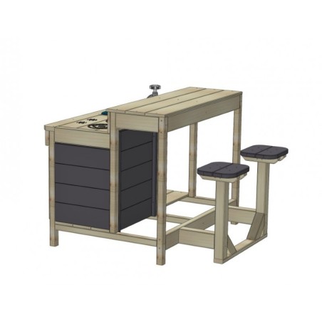 Mudaköök/õueköök baariga