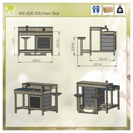 Mudaköök/õueköök baariga | FreshDesign.ee