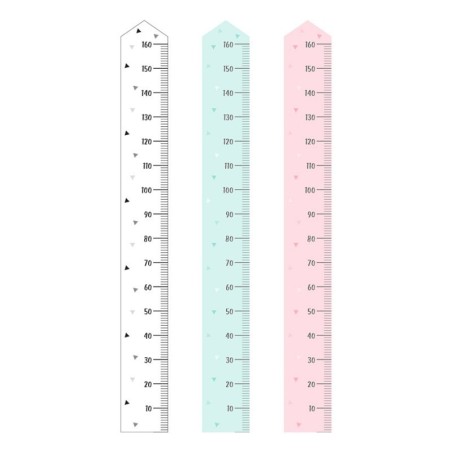 Seinakleebis mõõdupuu basic, roosa | FreshDesign.ee