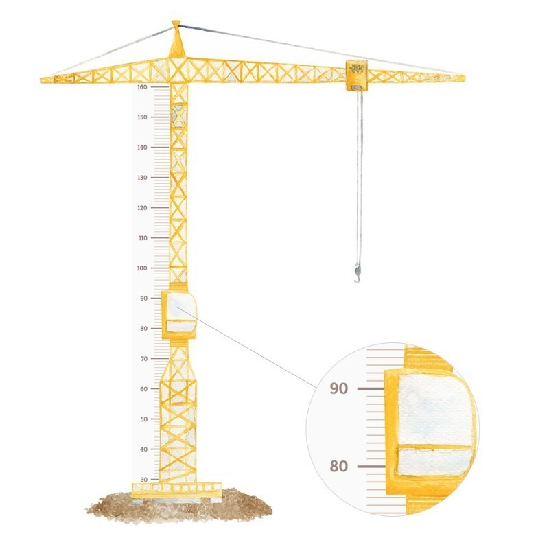 Seinakleebis mõõdupuu kraana | FreshDesign.ee