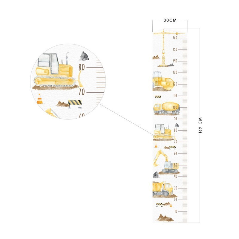 Seinakleebis mõõdupuu ehitusplats | FreshDesign.ee