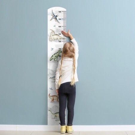 Seinakleebis mõõdupuu dinosaurused | FreshDesign.ee