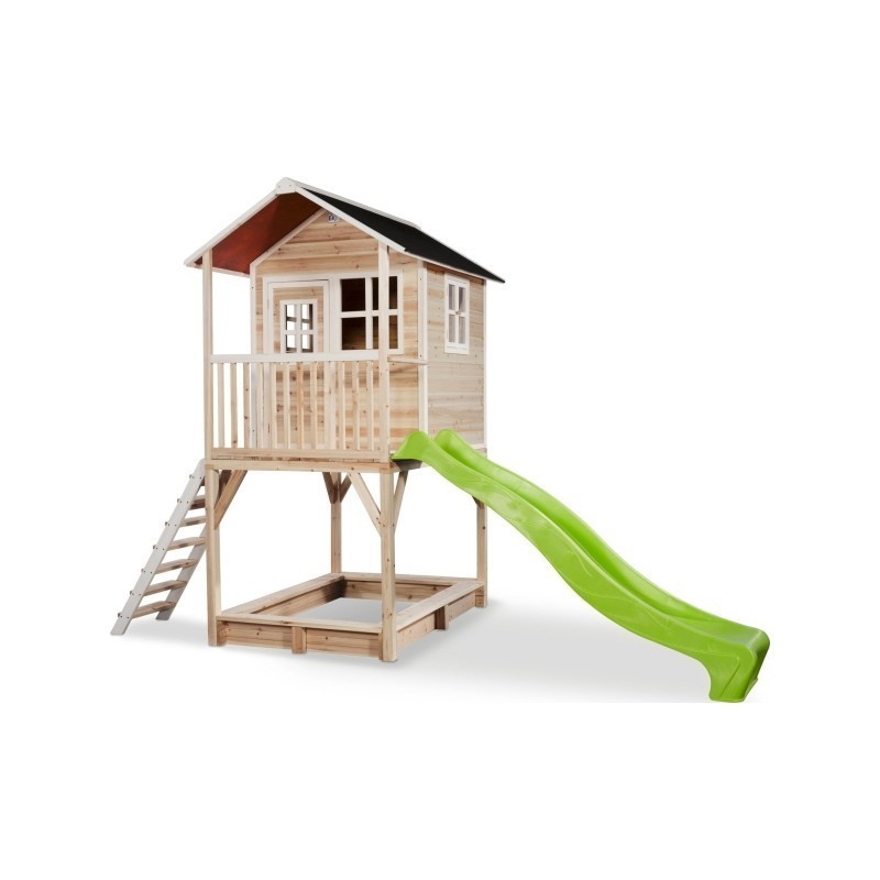 EXIT Loft 700 puidust mängumaja - naturaalne | FreshDesign.ee