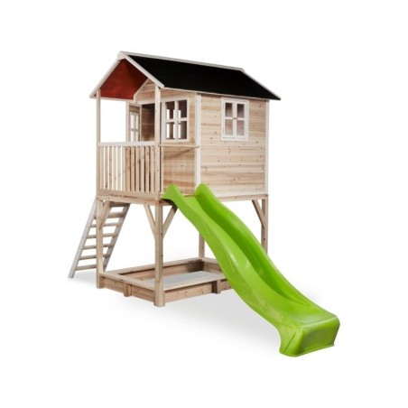 EXIT Loft 700 puidust mängumaja - naturaalne | FreshDesign.ee