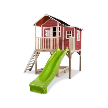 EXIT Loft 750 puidust mängumaja - punane | FreshDesign.ee