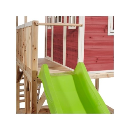 EXIT Loft 750 puidust mängumaja - punane | FreshDesign.ee