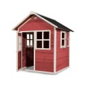EXIT Loft 100 puidust mängumaja - punane | FreshDesign.ee
