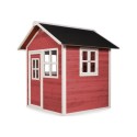 EXIT Loft 100 puidust mängumaja - punane | FreshDesign.ee