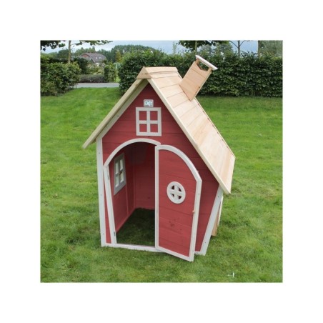 Puidust mängumaja Exit Fantasia 100 punane | FreshDesign.ee