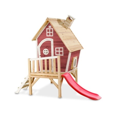 Puidust mängumaja EXIT Fantasia 300 - punane | FreshDesign.ee