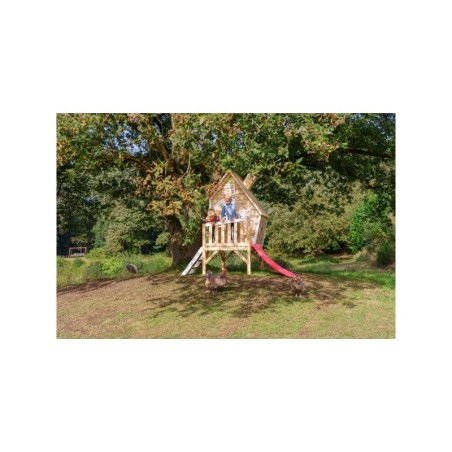 Puidust mängumaja EXIT Fantasia 300 - punane | FreshDesign.ee