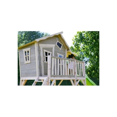 Puidust mängumaja koos terrassi, liivakast... | FreshDesign.ee
