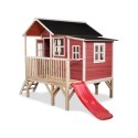 EXIT Loft 350 puidust mängumaja - punane | FreshDesign.ee