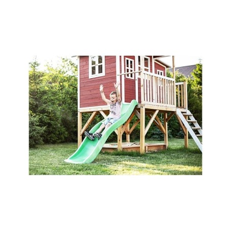 EXIT Loft 550 puidust mängumaja - punane | FreshDesign.ee