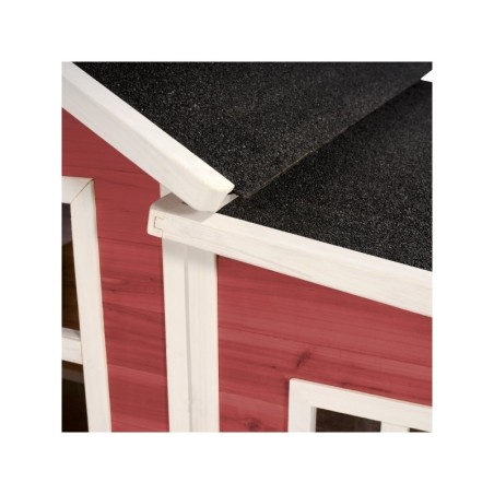 EXIT Loft 550 puidust mängumaja - punane | FreshDesign.ee