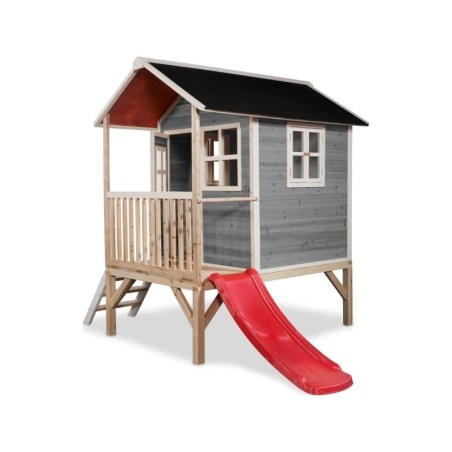 EXIT Loft 300 puidust mängumaja - hall | FreshDesign.ee