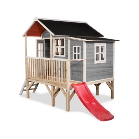 EXIT Loft 350 puidust mängumaja - hall | FreshDesign.ee