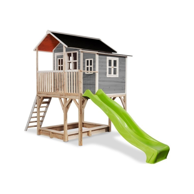 EXIT Loft 750 puidust mängumaja - hall | FreshDesign.ee