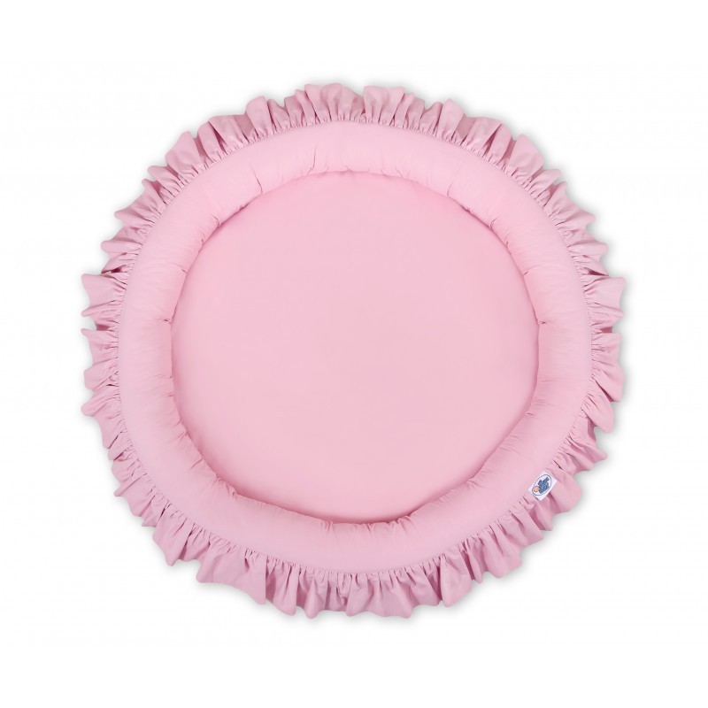 Mängumatt pesa ümmargune, roosa | FreshDesign.ee