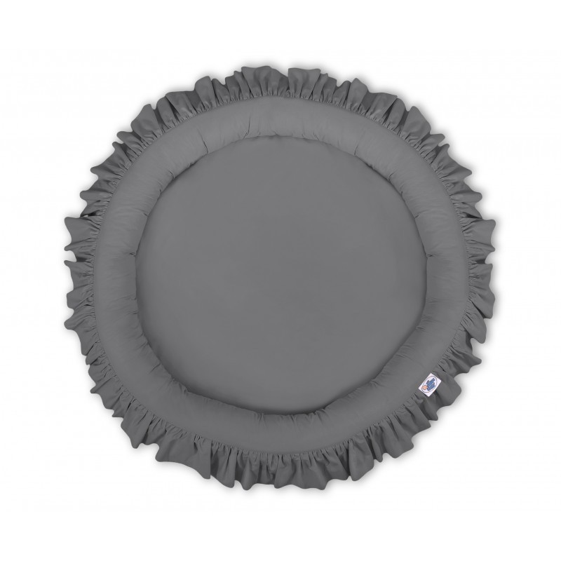 Mängumatt pesa ümmargune, antratsiit | FreshDesign.ee