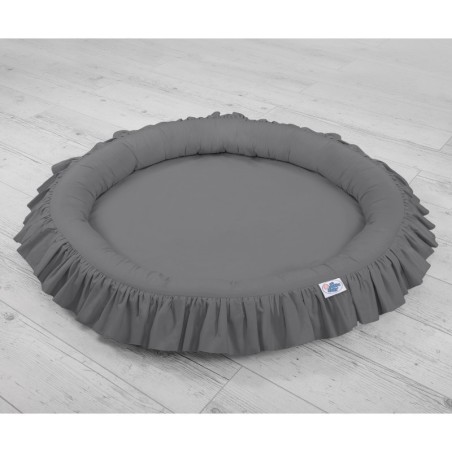 Mängumatt pesa ümmargune, antratsiit | FreshDesign.ee