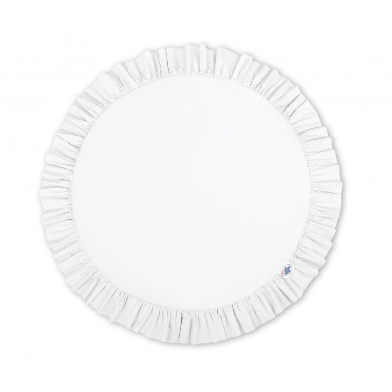 Mängumatt ümmargune, valge | FreshDesign.ee