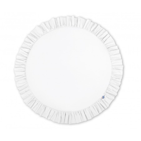 Mängumatt ümmargune, valge | FreshDesign.ee