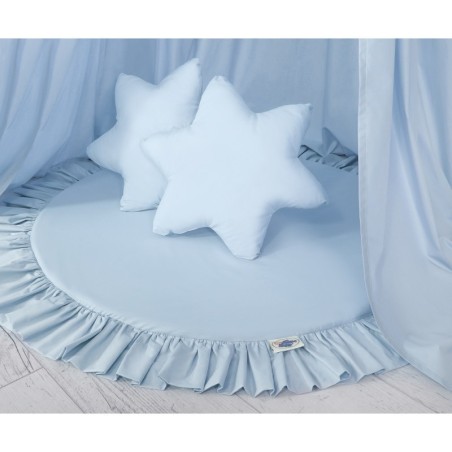 Mängumatt ümmargune, helesinine | FreshDesign.ee