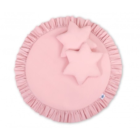 Mängumatt ümmargune, pastell roosa | FreshDesign.ee
