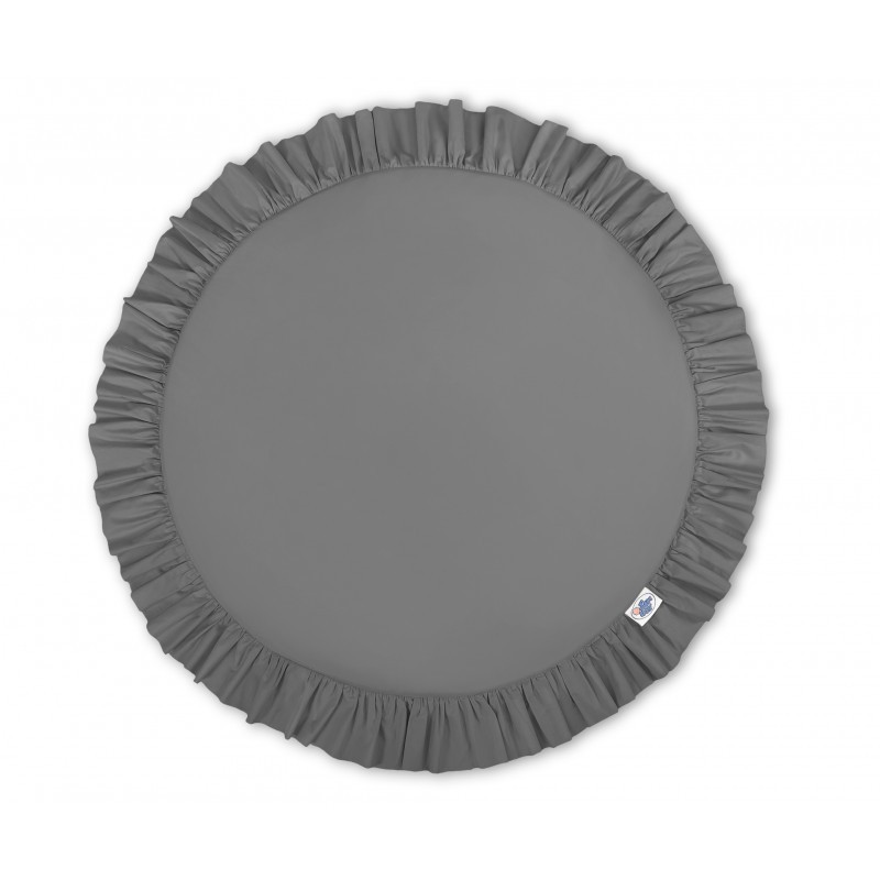 Mängumatt ümmargune, antratsiit | FreshDesign.ee