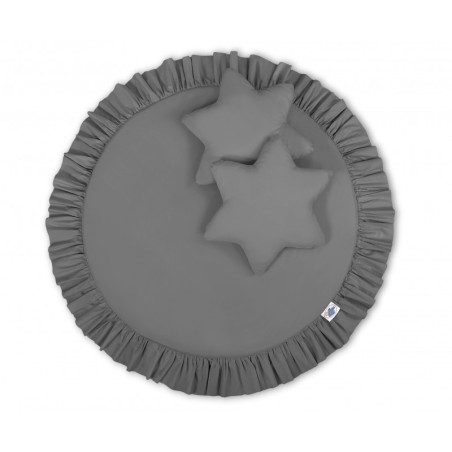 Mängumatt ümmargune, antratsiit | FreshDesign.ee