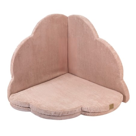 Kokkuvolditav pehme mängumatt Cloud Aesthetic powder pink