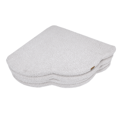 Kokkuvolditav pehme mängumatt Cloud Bearly valge
