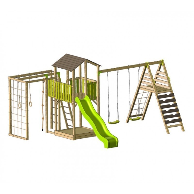 Klassikaline mänguväljak C12 liumägi-, ron... | FreshDesign.ee