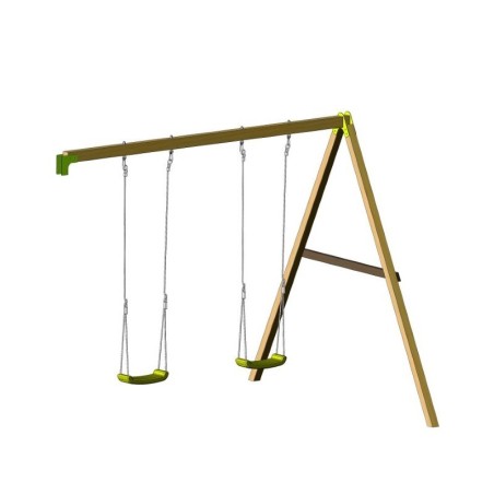 Klassikaline mänguväljak C6 liumäe, topelt... | FreshDesign.ee