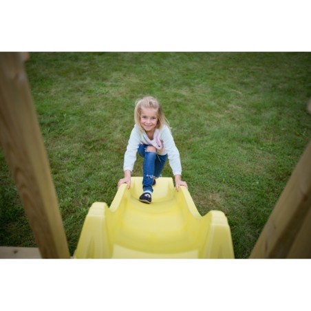 Mänguväljak Junior J9 (liumägi+ronimissein+topelt kiik+piknikupink)