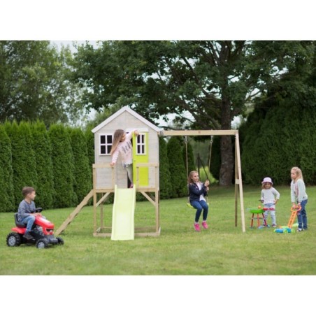 Mängumaja mänguväljak M24L roheline (moodu... | FreshDesign.ee