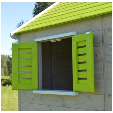 Mängumaja mänguväljak M28L roheline (moodu... | FreshDesign.ee