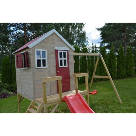 Mängumaja mänguväljak M28R punane (moodul ... | FreshDesign.ee