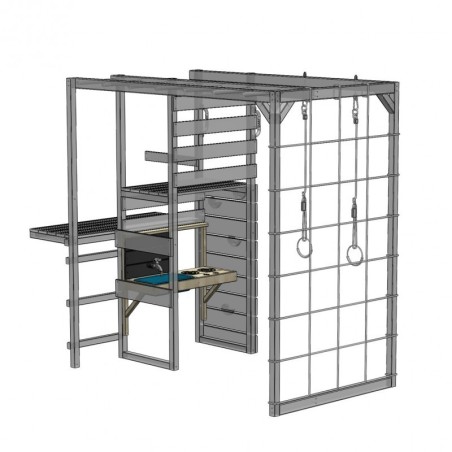 Mängumaja mänguväljak M8 (moodul mängumaja... | FreshDesign.ee