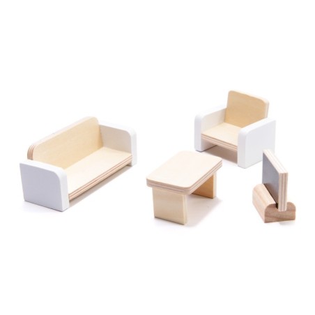 Nukumaja koos mööbliga + LED tuled | FreshDesign.ee